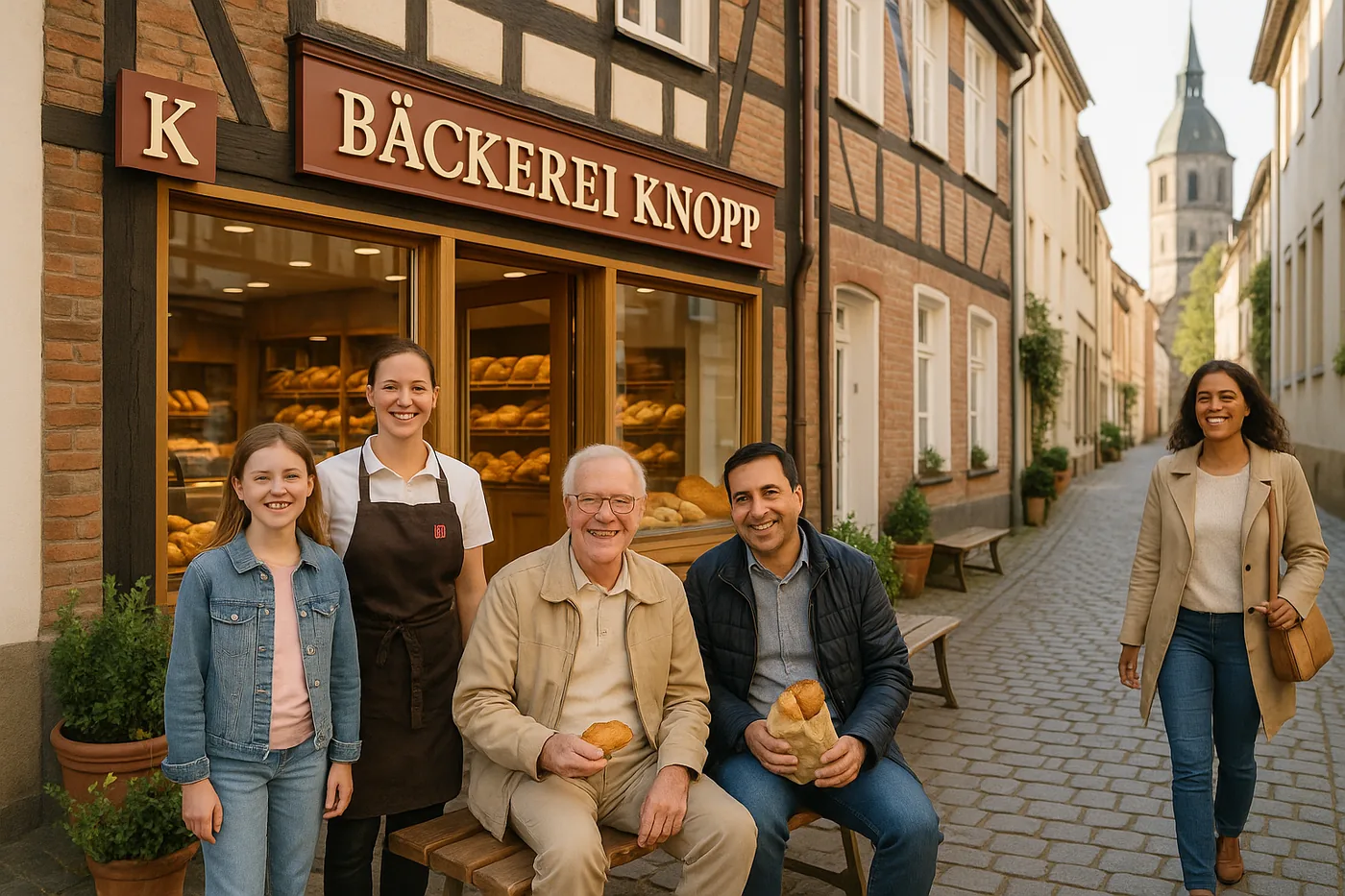The shop in the Neuss pedestrian zone